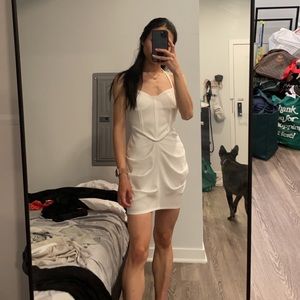 White party/event dress